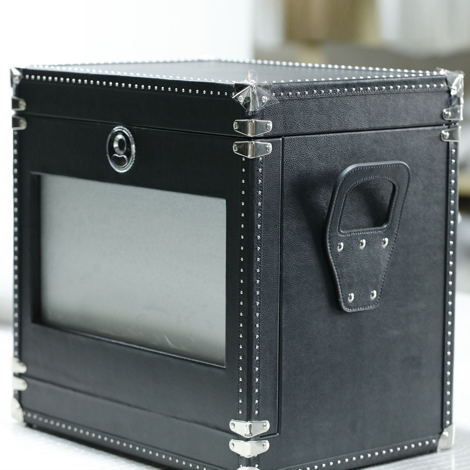 Coffre de salon - Noir Obsidienne