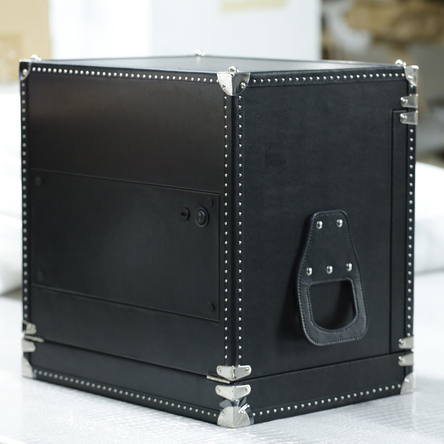 Coffre de salon - Noir Obsidienne