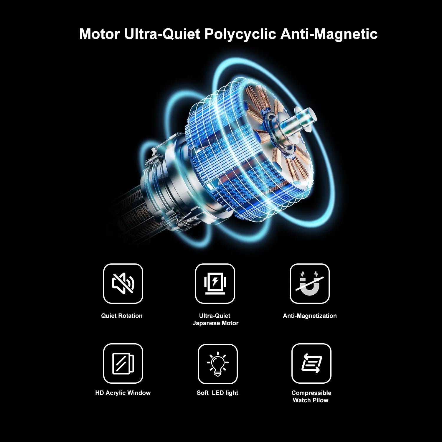 Remontoir Valise Octuor Bleu