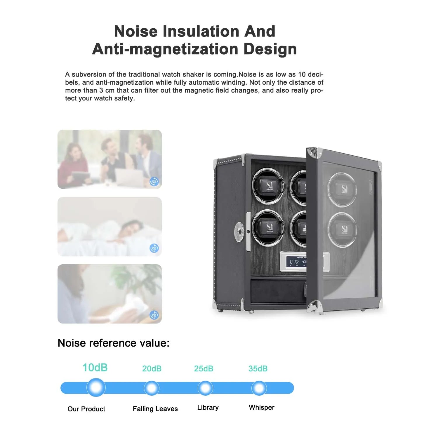 Remontoir Valise Sextuor Gris