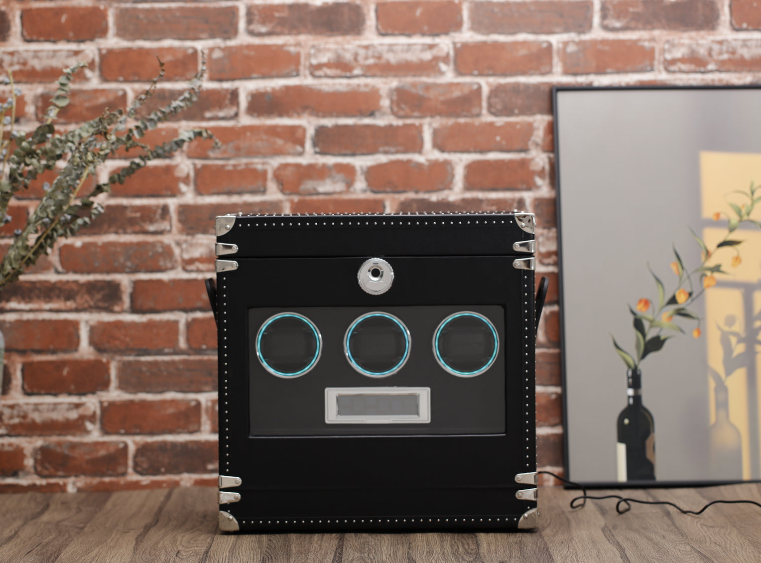 Coffre de salon - Noir Obsidienne